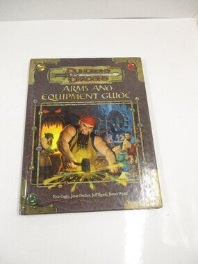 Dungeons & Dragons Accessory Arms and Equipment Guide 2004 Hard Cover